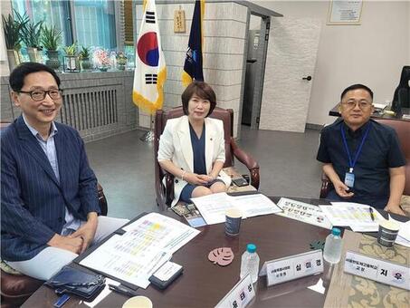 심미경 서울시의원, 서울반도체고등학교 마이스터고 교육과정 전문성 제고 위해 현장점검 나서