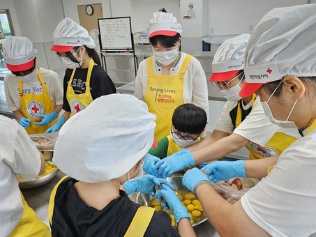 대한적십자사 인천지사,  다문화가족과 함께하는 ‘빵’긋한 하루