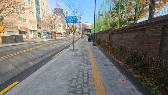 성동구, 마조로 보행환경 개선 공사 완료