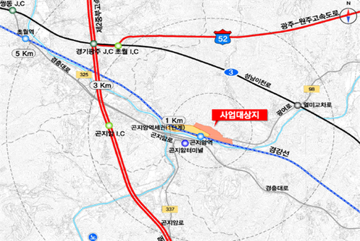 경기도, 광주 곤지암역세권(2단계) 도시개발구역 지정