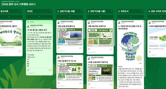 별별달달 지원단·교사 기후행동 365+  발대식 및 워크숍
