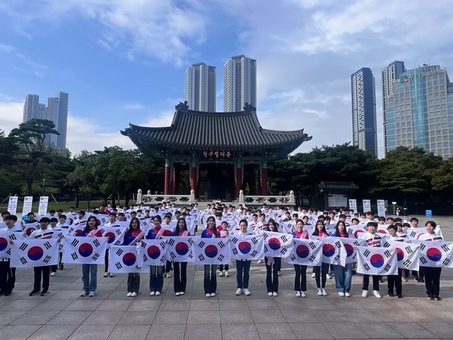 “독도는 우리땅!” 대구시, 독도사랑 플래시몹 펼쳐