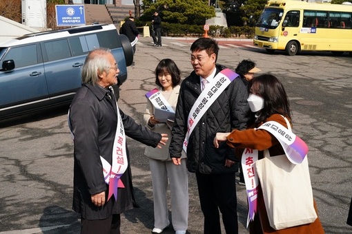 종로구, 상명대에서 ‘강북횡단선 재추진 서명운동’