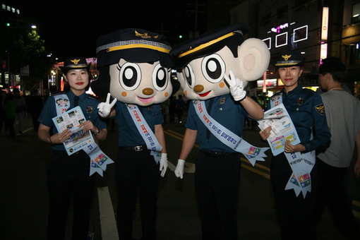 동대문서, 세계거리춤축제서 교통안전 홍보활동에 나서