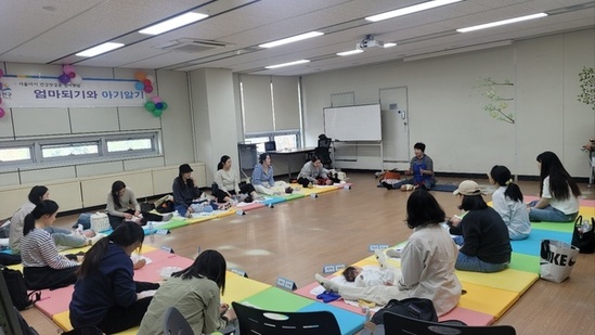 금천구, 산후우울증 극복 돕는다!... 엄마와 아기 힐링 프로그램 운영