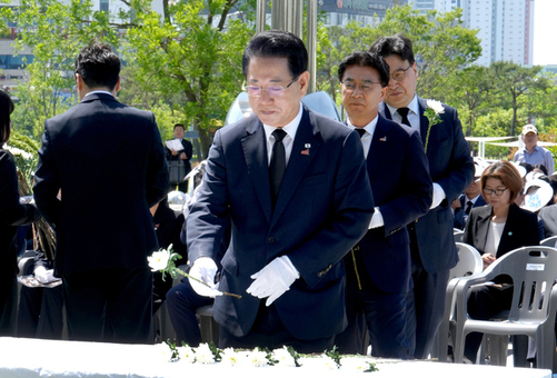 전남도, 제46주년 5·18 기념식서 오월 정신 계승 다짐