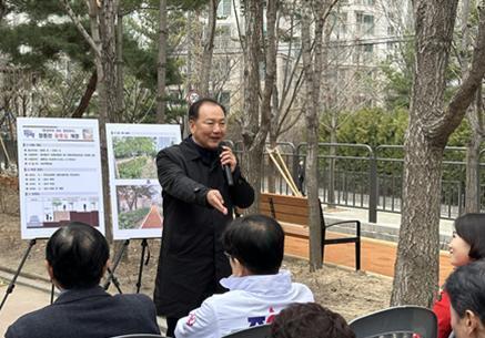 이병윤 서울시의회 교통위원장, 14일 정릉천 황톳길 개장 준공식 참석!