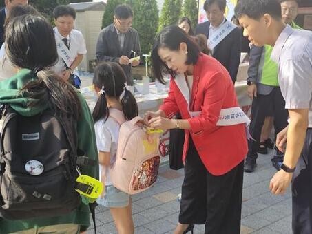 서울시의회 이새날 의원, 강남서초‘스쿨존 교통사고 제로 캠페인’전개