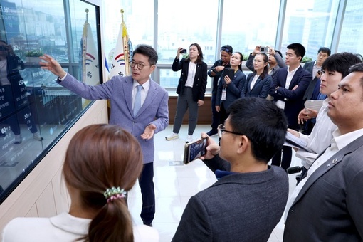 국내외가 찾는 스마트도시 성동, 직접 체험하는 스마트 정책투어 인기