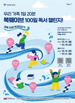 ‘2025 온 가족 북웨이브 100일 챌린지’운영