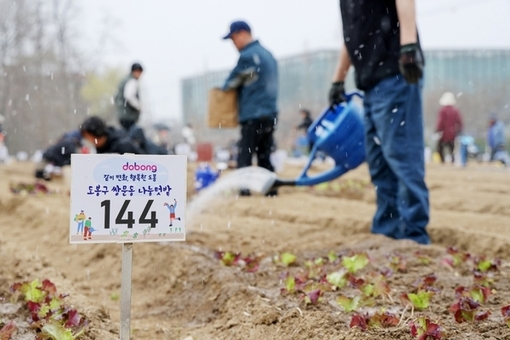 도봉구, 나눔텃밭 871구획 분양…2월 3일부터 신청