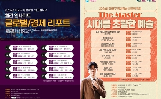 주간엔 취미, 야간엔 재테크! 마포구, 평생교육 프로그램 운영