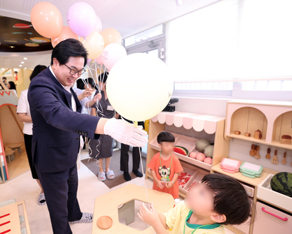 동작구 어린이, 새로워진 동작키즈카페로 모여라!
