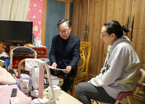 유성훈 금천구청장, 통합돌봄 현장서 새해 첫 행보 시작