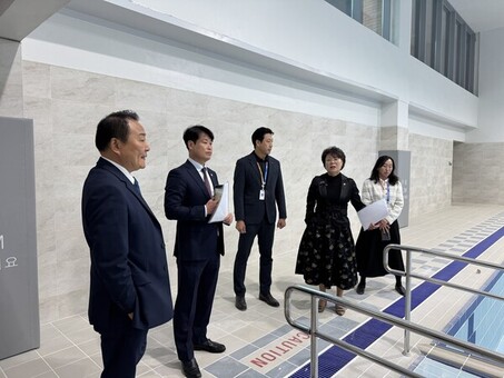동대문구의원, 휘경이문누리종합사회복지관 공사 현장 방문