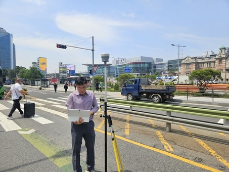 싱크홀 걱정없는 중구, 인공위성 활용해 도로 침하 위험 감시한다