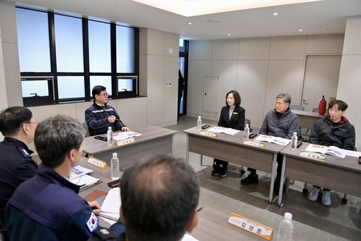 경남소방본부장, 고층아파트 화재안전 지도점검 실시