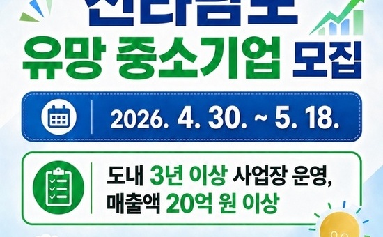 전남도, 유망 중기 글로벌 강소기업으로 키운다