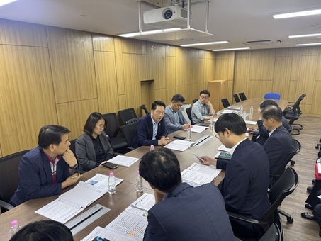 김태수 서울특별시의회 주택공간위원장,  성북구 정비사업 2차 합동점검 회의 개최