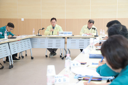 경남도, 산청군청서 ‘호우피해 복구상황 점검회의’ 주재