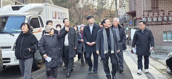 김태수 서울특별시의회 주택공간위원장, 장위14구역 현장방문...재개발 정상화 속도 낸다