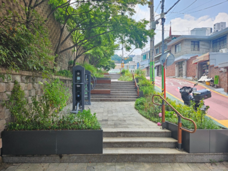성동구, 금호초교 유휴공간에 '무수막 이음뜰정원' 조성 