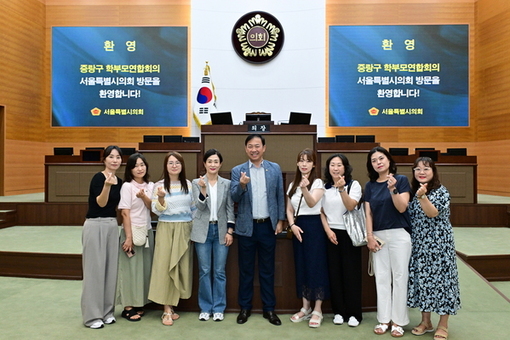 박승진 의원, 중랑구 학부모연합회와의 간담회 개최!