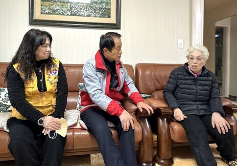 대한적십자사 인천지사 설 맞이 고령 이산가족 위로방문