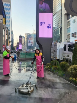 서울시의회 이새날 의원, 강남구 봄맞이 대청소 동참