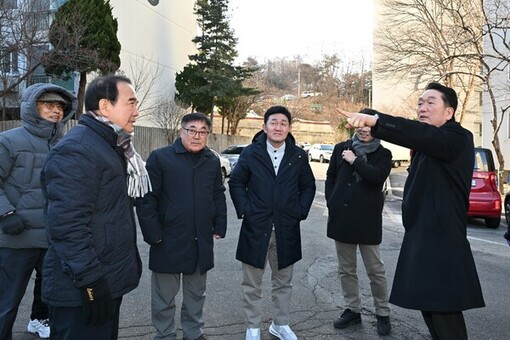김태수 주택공간위원장, 성동구 내 정비사업 현장 방문