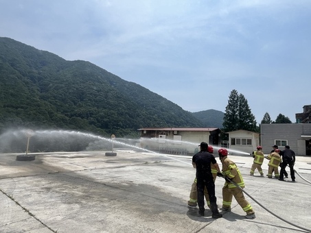 경남소방, 심리상담사 대상 소방활동 체험 및 안전교육 실시