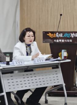 왕정순 시의원, 구암고 비상차량 진입로 문제 점검하고 해결에 앞장선다