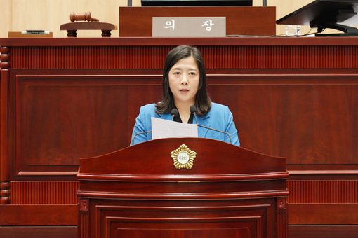 정서윤 동대문구의원 “동대문구 행정, 매년 똑같은 지적·답변·반복… 이제는 변화할 때”