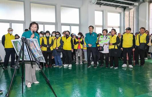 주민과 함께하는 해빙기 안전점검 실시한 이숙자 의원, “지역주민과 시민 안전 최우선으로”