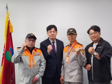 대구농수산물유통관리공사, 도매시장 전문의용소방대 안전문화 캠페인 실시