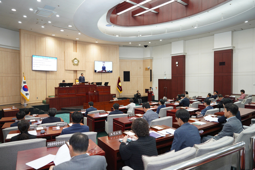 동대문구의회, 제348회 정례회 개회