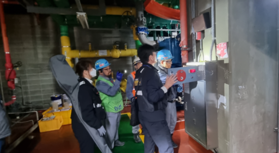 경남소방본부, 특별관리시설물 대형 물류창고  광역화재안전조사 실시