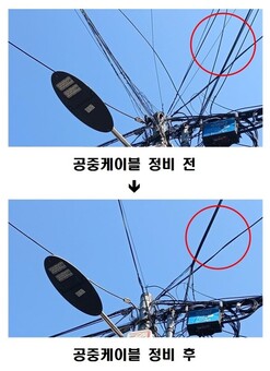 동작구, 공중케이블 정비로 ‘구민 안전·도시미관’ 다 잡는다