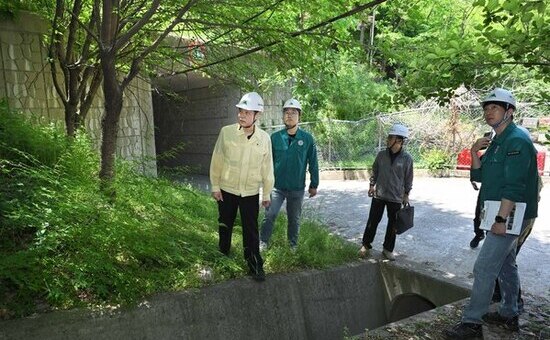 대구시, 지하통로 비탈면 긴급 안전점검 실시