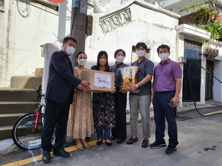 추석 명절맞이 관내 사회적 취약계층 청소년 지원