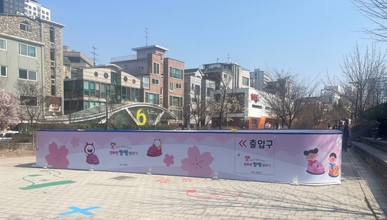 봄바람 타고 씽씽! 마포구 레드로드에 범퍼카 떴다