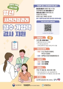 광진구, 20~49세 남녀에 임신 사전건강관리비용 지원