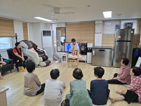 경로당으로 찾아가는 안전교육, 동작구 어르신 생명 지킨다!