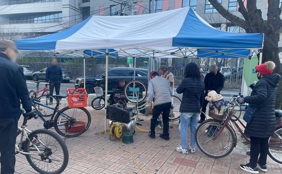 강동구, 찾아가는 자전거 이동수리 서비스 운영