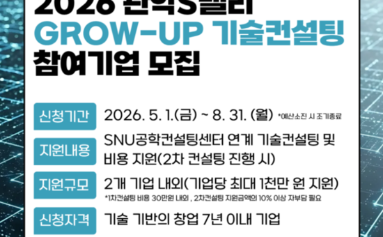 관악구, 서울대와 ‘스타트업 기술컨설팅’ 지원 딥테크 벤처 육성 본격화