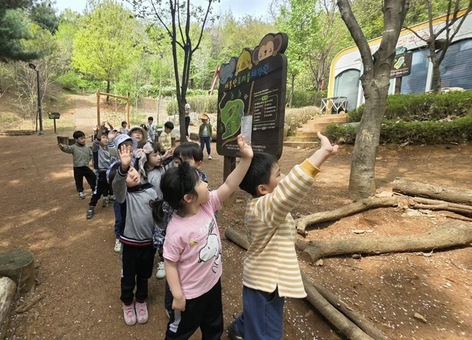 숲속이 배움터가 된다...마포구, 유아숲 체험 프로그램 운영