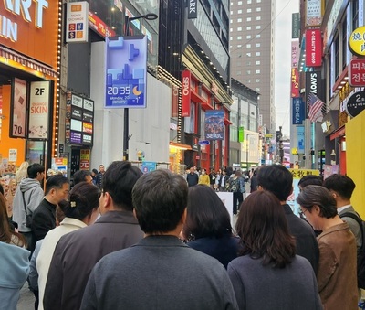 중구, 명동스퀘어 미디어 폴 설치 본격화