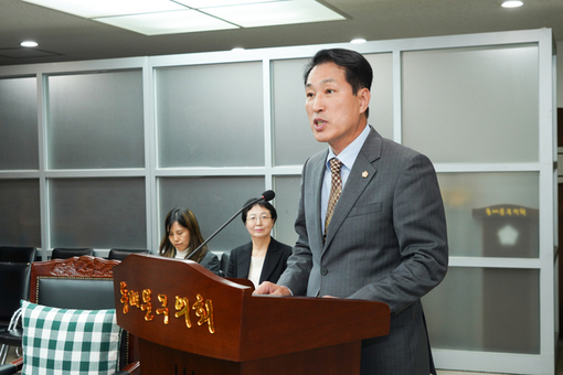 김창규 의원, 자살 고위험군 조기 개입 제도화를 위한 조례 개정에 나서