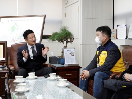 김태우 서울 강서구청장, 화곡2동 도심복합사업 추진에 앞서 주민 목소리 경청