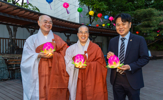 동대문구, 부처님오신날 기념 연등 점등식 개최